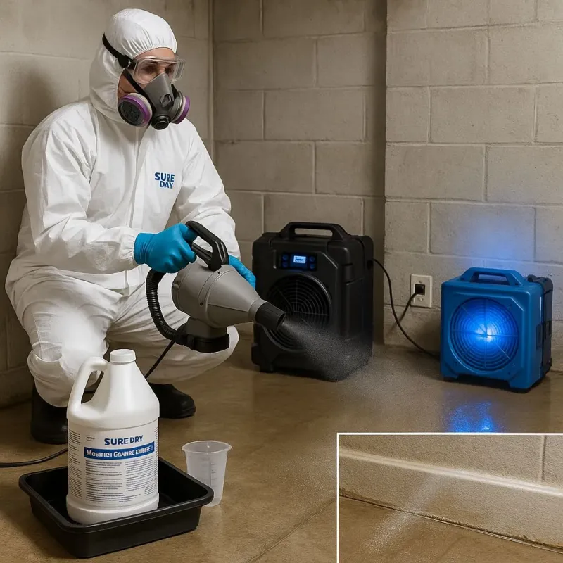 Sanitization and Odor Removal process in Maple Park, IL