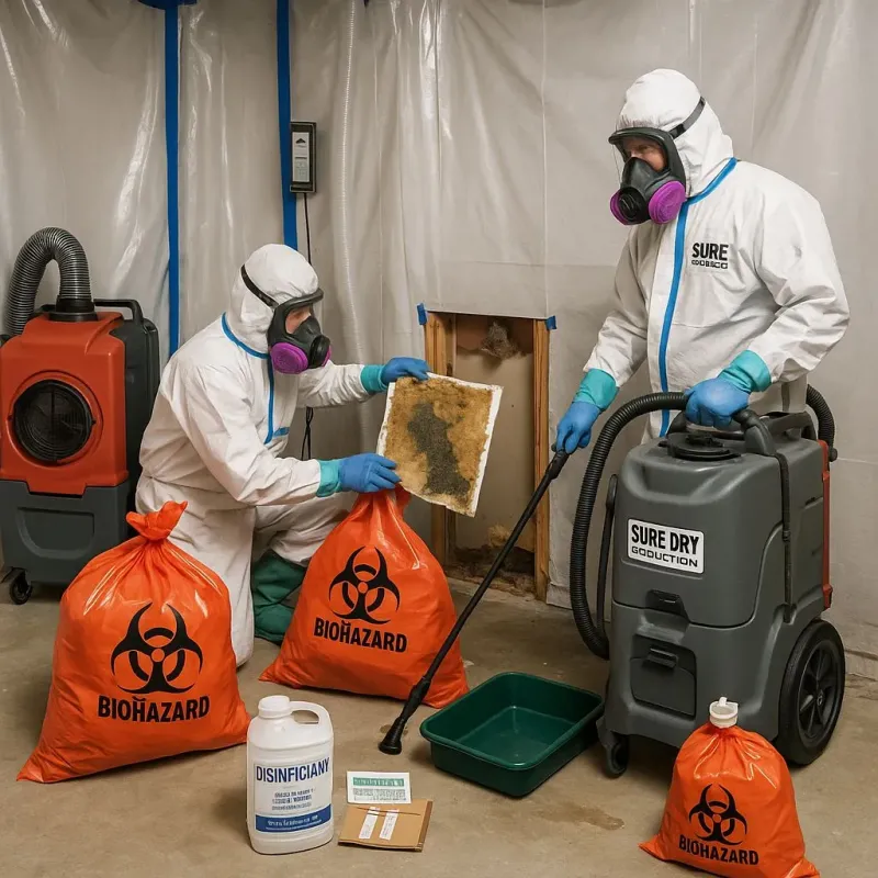 Contaminated Water Handling Protocols process in Maple Park, IL
