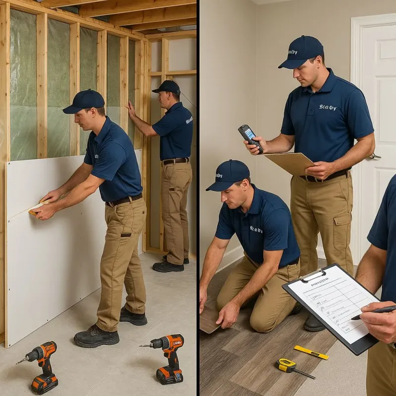 Repairs and Reconstruction process in Maple Park, IL